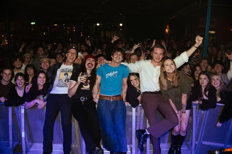 The Hazys performing live at The Gov in Adelaide